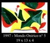 1997 - Mondo Onirico n 5 - 19x13x4